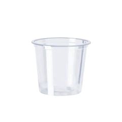 POTE 500ML PLASTICO TRANSPARENTE