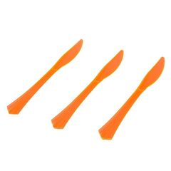 FACA PLASTICA REFORCADA LARANJA