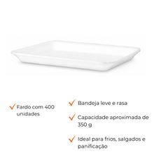 BANDEJA B2 RASA BRANCA - CRL-002