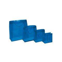 SACO PLASTICO AZUL ROYAL 14.5X15.5X6.8CM