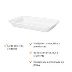 BANDEJA B4 FUNDA BRANCA - CFL-004