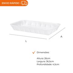 BANDEJA B67 FUNDA BRANCA - CF-067