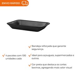 BANDEJA B2 FUNDA PRETA - CF-002