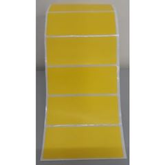 ETIQUETA ADESIVA COUCHE 100X40 BRANCA 1”
