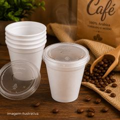 TAMPA PLASTICA 180 ML P/COPO TERMICO