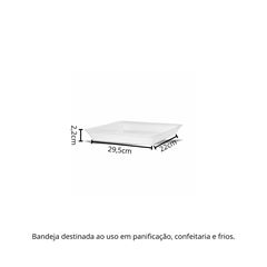 BANDEJA B20 FUNDA BRANCA - 20P