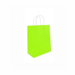 SACOLA PAPEL 14X08X16 VERDE LIMAO