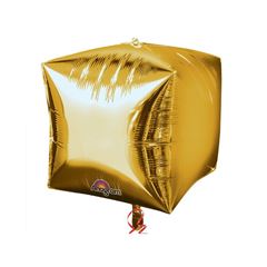 BALAO MET DECORATOR CUBO DOURADO