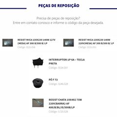 APLICADOR DE FILME EM INOX COM BARRA 220V - AF500B