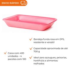 BANDEJA B2 FUNDA ROSA - CF-002