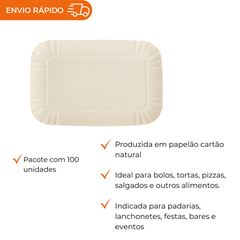 BANDEJA NATURAL 32X38CM - BN-26