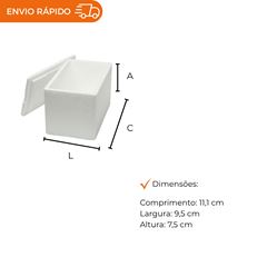 CAIXA DE ISOPOR PARA SORVETE 250G