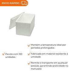 CAIXA DE ISOPOR PARA SORVETE 250G