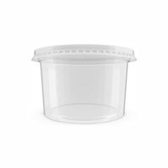 POTE 200ML C/SOBRE TAMPA - PP