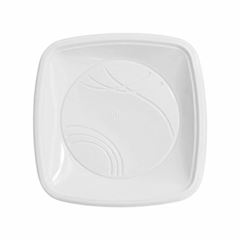 PRATO QUADRADO 21CM BRANCO