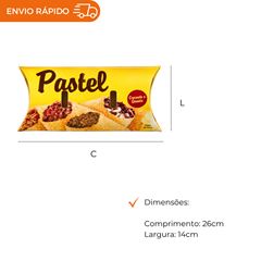 EMBALAGEM PARA PASTEL VIAGEM