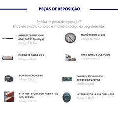 SELADORA A VÁCUO SVC 220V - 500 G PREMIUM