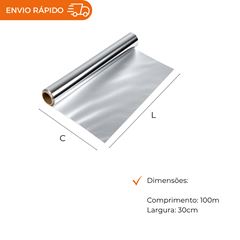 ROLO DE ALUMÍNIO 30X100M