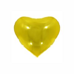 BALÃO BOLA DOURADO 45CM