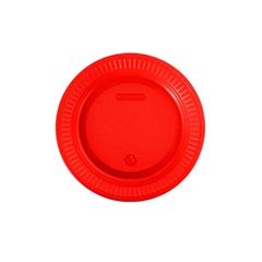 PRATO DESCARTÁVEL RASO 15CM VERMELHO