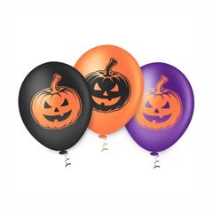 BALAO DEC HALLOWEEN ABOBORA 10 SORTIDO