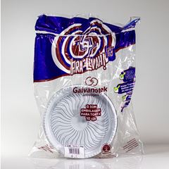 EMBALAGEM PET TORTA PEQUENA BRANCA - G 50M SF