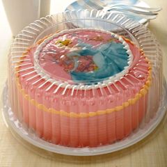 EMBALAGEM PET TORTA PEQUENA BRANCA - G 50M SF