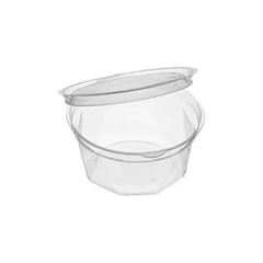 POTE 350ML PET REDONDO COM TAMPA ARTICULADA - G 750D SF