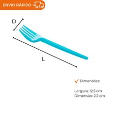 GARFO SOBREMESA AZUL CLARO