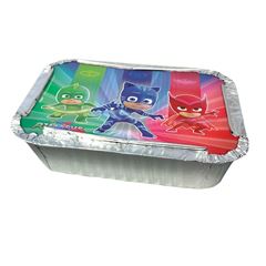 TAMPA PARA MARMITINHA PJ MASKS