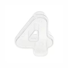 CAIXA ACRILICA POP N° 4 CRISTAL