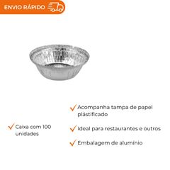 PRATO REDONDO COM TAMPA PARA MÁQUINA Nº 9 1050ML - M190