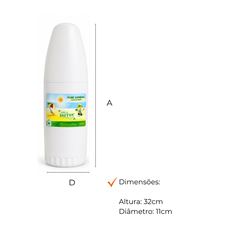PORTA GARRAFA DE ISOPOR 600ML COM 3 UNIDADES