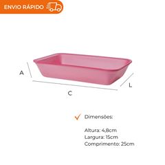 BANDEJA B65 FUNDA ROSA - CF-065