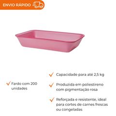 BANDEJA B65 FUNDA ROSA - CF-065