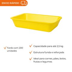 BANDEJA B65 FUNDA AMARELA - CF-065