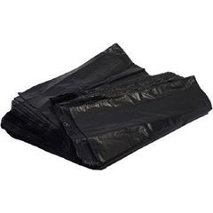 SACO PARA LIXO SOFT 60L -  60X70CM - PRETO