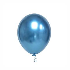 BALAO PLATINO REDONDO 5 AZUL