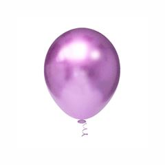 BALAO PLATINO REDONDO 5 VIOLETA