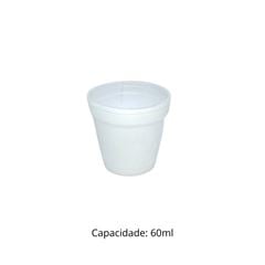 COPO DE ISOPOR 60ML TÉRMICO - CCT- 060