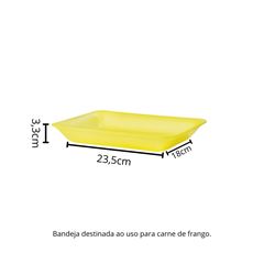 BANDEJA B3 FUNDA AMARELA - CFC-003