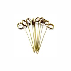 PALITO DE BAMBU PARA PETISCOS 9CM NATURAL