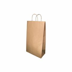 SACOLA PAPEL 24X10X39 KRAFT