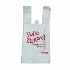 SACOLA COM ALÇA 50X60 VOLTE SEMPRE OXIBIODEGRADÁVEL BRANCA