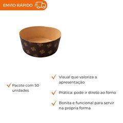 FORMA FORNEÁVEL GALLUP 10 MICROONDULADA DECORADA