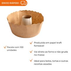 FORMA FORNEÁVEL TORTA SUÍÇA 13 KRAFT