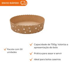 FORMA FORNEÁVEL GALLUP 20 KRAFT DECORADA