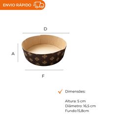 FORMA FORNEÁVEL GALLUP 15 MICROONDULADA DECORADA