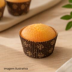 FORMA FORNEÁVEL PARA MUFFINS MICROONDULADA DECORADA