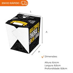 EMBALAGEM PARA REFEIÇÃO BOX 500ML PRETA